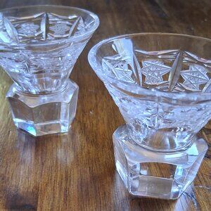 Crystal Cordial Glasses